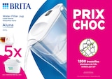 Brita Aluna Blanche + 5 Cartouches Filtrantes dans le catalogue Auchan Hypermarché