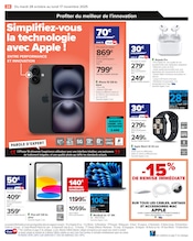 IPhone Angebote im Prospekt "PASSEZ L'AUTOMNE CONNECTÉ À VOS ENVIES !" von Carrefour auf Seite 26