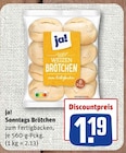 Aktuelles Sonntags Brötchen Angebot bei nahkauf in Solingen (Klingenstadt) ab 1,19 €