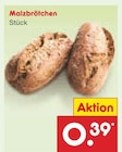 Malzbrötchen Angebote bei Netto Marken-Discount Pforzheim für 0,39 €