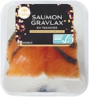 Saumon Gravlax ASC - CARREFOUR EXTRA - Supermarchés Match à Nancy Saumon Gravlax ASC - CARREFOUR EXTRA en promo chez Supermarchés Match Nancy à 3,39 €