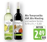 Bio Riesling bei EDEKA im Miltenberg Prospekt für 2,49 €