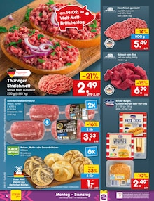 Hackfleisch im Netto Marken-Discount Prospekt "Aktuelle Angebote" mit 58 Seiten (Chemnitz)
