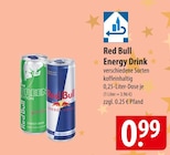 Aktuelles Red Bull Energy Drink Angebot bei famila Nordost in Stralsund ab 0,99 €