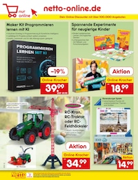 Netto Marken-Discount Spielzeug Traktor im Prospekt 