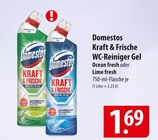 Kraft & Frische WC-Reiniger Gel Ocean fresh Angebote von Domestos bei famila Nordost Gifhorn für 1,69 €