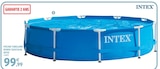 Piscine Tubulaire Ronde 305x76cm - Intex - Intermarché Hyper à Nîmes Piscine Tubulaire Ronde 305x76cm - Intex en promo chez Intermarché Hyper Nîmes à 99,99 €