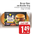 Burger Buns aus Brioche-Teig im Angebot bei EDEKA in Neuss Burger Buns aus Brioche-Teig Angebote bei EDEKA Neuss für 1,49 €