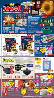 Jawoll Prospekt der KW 51 "Sonderposten-Märkte" Aktueller Jawoll Prospekt "Sonderposten-Märkte" Seite 1 von 16 Seiten