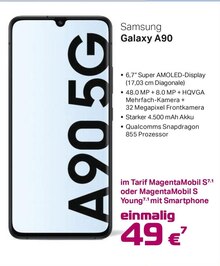 Smartphone Galaxy A90 bei A-Team Mobilfunk-Concept GmbH in Erftstadt Smartphone Galaxy A90 im Angebot bei A-Team Mobilfunk-Concept GmbH Erftstadt für 49,00 €
