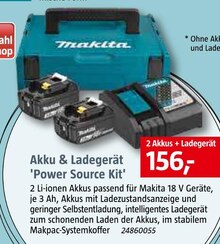 Batterie von Makita im aktuellen BAUHAUS Prospekt für €156.00