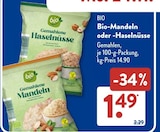 Gemahlene Mandeln im ALDI SÜD Prospekt Gemahlene Mandeln von Bio im aktuellen ALDI SÜD Prospekt für 1,49 €