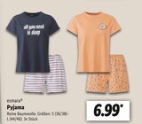 Aktuelles Pyjama Angebot bei Lidl in Reutlingen ab 6,99 €