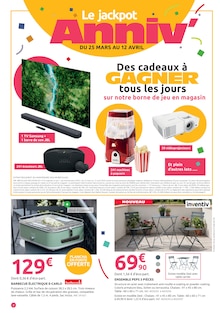 Catalogue Mr.Bricolage à Boulazac cette semaine, valable du 25/03/2026 au 12/04/2026 Prospectus Mr.Bricolage à Boulazac, "Le très bon ANNIV'", 15 pages de promos valables du 25/03/2026 au 12/04/2026