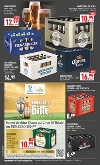 Bier im Marktkauf Prospekt "Aktuelle Angebote" mit 40 Seiten (Gütersloh)
