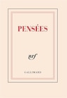 Carnet poche "Pensées" (papeterie) - Gallimard Papeterie en promo chez Fnac Carnet poche "Pensées" (papeterie) - Gallimard Papeterie dans le catalogue Fnac