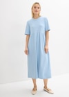 Jerseykleid aus reiner Baumwolle in hellblau aus 100% Baumwolle (organic) von bonprix im aktuellen bonprix. Prospekt für 20,99 €