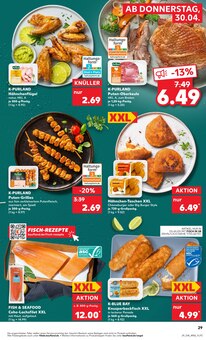 Lachs im Kaufland Prospekt "Aktuelle Angebote" mit 62 Seiten (Heilbronn)