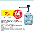 Liquide vaisselle mains savon noir et algues marines (b) - Briochin en promo chez Intermarché Bourges à 1,04 €