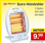Aktuelles Quarz-Heizstrahler Angebot bei Zimmermann in Magdeburg ab 9,99 €