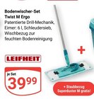 Bodenwischer-Set Twist M Ergo Angebote von Leifheit bei GLOBUS Krefeld für 39,99 €