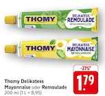 Delikatess Mayonnaise im Angebot bei E center in Heilbronn Delikatess Mayonnaise Angebote von Thomy bei E center Heilbronn für 1,79 €