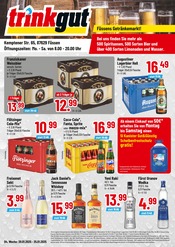 Aktueller Trinkgut Discounter Prospekt in Füssen und Umgebung, "Füssens Getränkemarkt!" mit 4 Seiten, 20.01.2025 - 25.01.2025