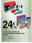 Tip top table tennis kit ou tracks winter wonderland switch - Nintendo dans le catalogue E.Leclerc