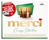 Schokoladenspezialitäten im Angebot bei Kaufland in Ravensburg Schokoladenspezialitäten Angebote von Merci bei Kaufland Ravensburg für 2,99 €