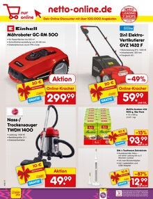 Staubsauger im Netto Marken-Discount Prospekt "Aktuelle Angebote" mit 75 Seiten (Potsdam)