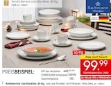 Aktuelle Tafel-Set Angebote bei Zurbrüggen in Bochum Aktuelles Kombi-Service Lido Blackline Angebot bei Zurbrüggen in Bochum ab 99,99 €