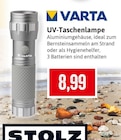 UV-Taschenlampe im Angebot bei Kaufhaus Stolz in Bremerhaven UV-Taschenlampe Angebote von VARTA bei Kaufhaus Stolz Bremerhaven für 8,99 €