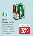 Veltins Pilsener im Angebot bei famila Nordost in Neumünster Veltins Pilsener Angebote bei famila Nordost Neumünster für 3,99 €