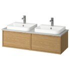Waschbeckenschr./2Waschb./2Mischba. Eichenachbildung/grau Steinmuster von ÄNGSJÖN / BACKSJÖN für 669,00 € bei IKEA im Angebot Waschbeckenschr./2Waschb./2Mischba. Eichenachbildung/grau Steinmuster von ÄNGSJÖN / BACKSJÖN im aktuellen IKEA Prospekt