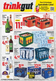 Aktueller Trinkgut Prospekt "Aktuelle Angebote" Seite 1 von 6 Seiten für Mönchengladbach