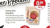 Dog Mini im V-Markt Prospekt Dog Mini von Purina One im aktuellen V-Markt Prospekt für 0,49 €