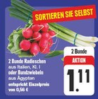 Bunde Radieschen oder Bundzwiebeln Angebote bei EDEKA Dresden für 0,56 €