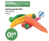 Aktuelle Paprika Angebote bei V-Markt in Regensburg Aktuelles Spitzpaprika Mix Angebot bei V-Markt in Regensburg ab 0,69 €