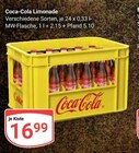 Aktuelle Coca Cola Angebote bei GLOBUS in Koblenz Aktuelles Limonade Angebot bei GLOBUS in Koblenz ab 16,99 €