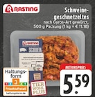 Schweinegeschnetzeltes im Angebot bei EDEKA in Bochum Schweinegeschnetzeltes Angebote von Rasting bei EDEKA Bochum für 5,59 €