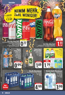 Coca Cola im EDEKA Prospekt "Aktuelle Angebote" mit 28 Seiten (Rheine)