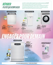 Promos Lave-Linge dans le catalogue "ENGAGÉS POUR LA QUALITÉ. ENGAGÉS POUR DEMAIN" de Blanc Brun Lave-Linge en promo dans le catalogue Blanc Brun à la page 5