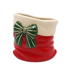Vase sac de noel avec nud h15cm - B&M à Montreuil Vase sac de noel avec nud h15cm en promo chez B&M Montreuil à 5,99 €