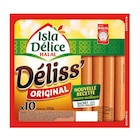 Saucisses Déliss' Halal - ISLA DÉLICE en promo chez Carrefour Saucisses Déliss' Halal - ISLA DÉLICE dans le catalogue Carrefour