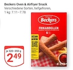 Aktuelle Becks Angebote bei GLOBUS in Saarbrücken Aktuelles Oven & Airfryer Snack Angebot bei GLOBUS in Saarbrücken ab 2,49 €