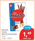 Mikado Sticks Milchschokolade im Angebot bei budni in Hamburg Mikado Sticks Milchschokolade Angebote von LU bei budni Hamburg für 1,49 €