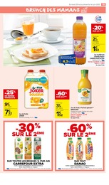 Prix et réduction Jus De Fruits dans le prospectus Carrefour Market en cours Offre Jus De Fruits dans le catalogue Carrefour Market du moment à la page 23