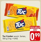 Cracker Paprika oder Cracker Original Angebote von Tuc bei E center Neu-Ulm für 0,99 €