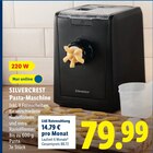Pasta-Maschine von Silvercrest im aktuellen Lidl Prospekt für 79,99 €