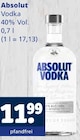 Getränkewelt Coesfeld - Vodka Angebot im Prospekt Vodka bei Getränkewelt im Coesfeld Prospekt für 11,99 €